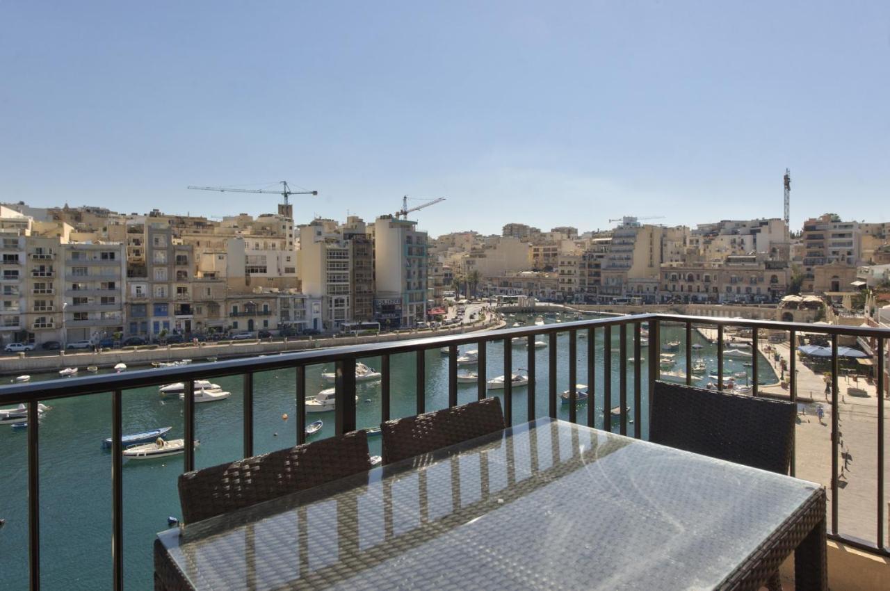 Spinola Court - Stunning Seaview Apartment & Penthouse On Spinola Bay By Shortletsmalta Saint Julian's Exterior photo