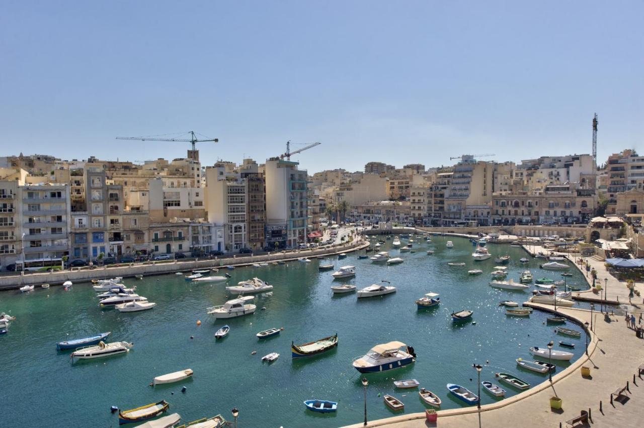 Spinola Court - Stunning Seaview Apartment & Penthouse On Spinola Bay By Shortletsmalta Saint Julian's Exterior photo